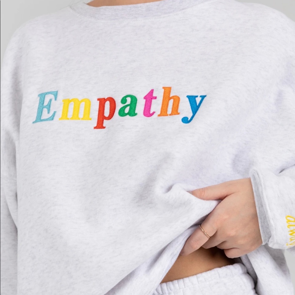 Mayfair Empathy Always Crewneck Sweater